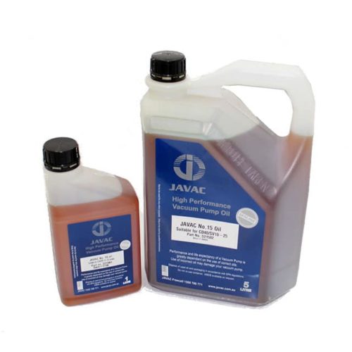 JAVAC #15 Refrigeration Vacuum Pump Oil 5 Litre