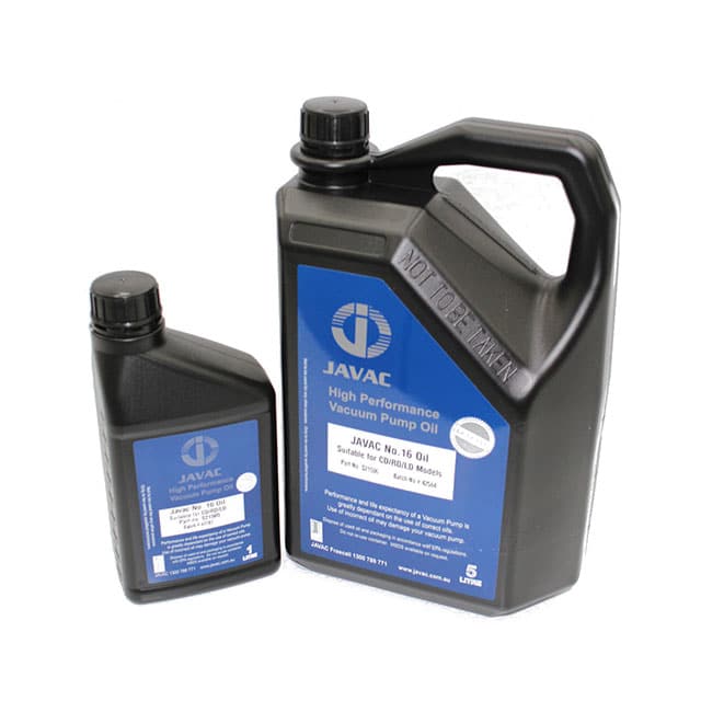 JAVAC #16 Vacuum Pump Grade Oil 1 Litre