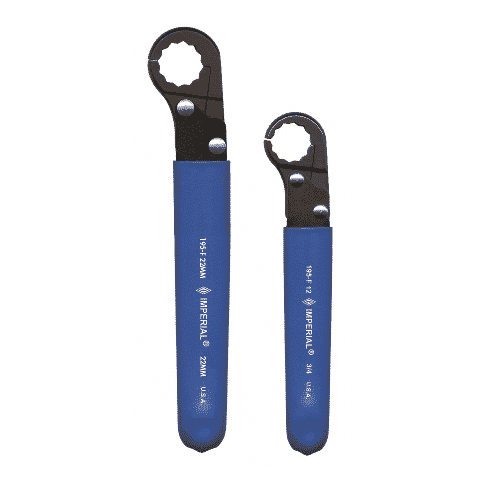 Imperia 195-F MM Open Jaw Ratchet Wrench