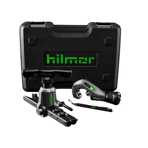 Hilmor 1937685 Orbital Flare Kit with Tubing Cutter and Deburring Tool